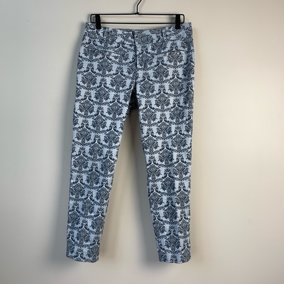 Anthropologie Cartonnier Charlie Ankle Floral Pant 6 - Picture 6 of 8